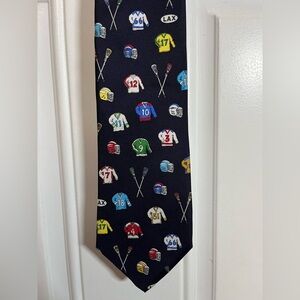 Collegiate Sports Lacrosse LAX Tie Stamford Connecticut Alynn Neckwear